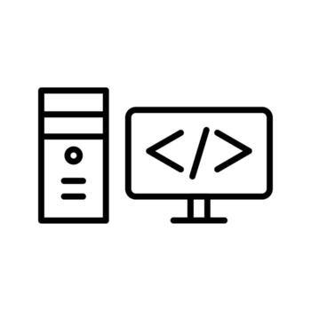 Coding Vector Icon