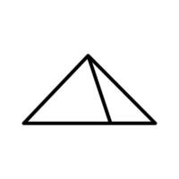 Pyramid Vector Icon