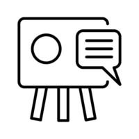 Message Board Vector Icon