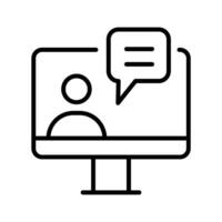 Webinar Vector Icon