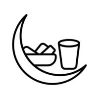 Fasting Vector Icon