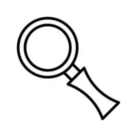 Magnifying Glass Vector Icon