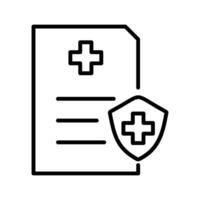 Health Insurance Vector Icon