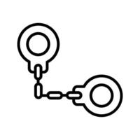 Handcuffs Vector Icon