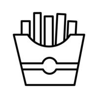 French Fries Vector Icon