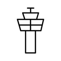 Control Tower Vector Icon