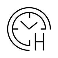 icono de vector de hora feliz