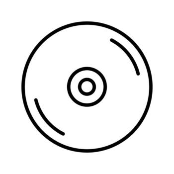 CD Vector Icon