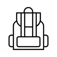 Backpack Vector Icon