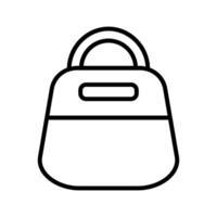 icono de vector de bolsa