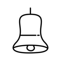 icono de vector de campana