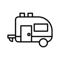 Trailer Vector Icon