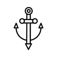 Anchor Vector Icon