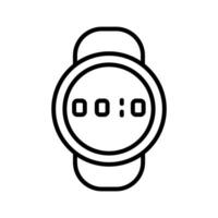 icono de vector de reloj deportivo