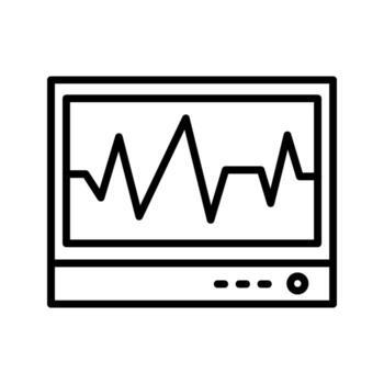 ECG Vector Icon