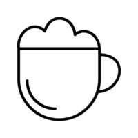 capuchino vector icono