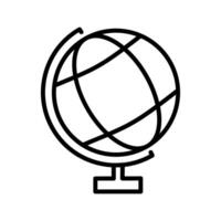 icono de vector de globo