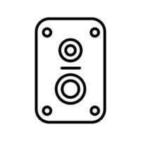 Speaker Vector Icon