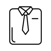 icono de vector de traje