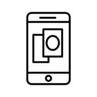 Phone Gambling Vector Icon