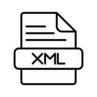 XML Vector Icon