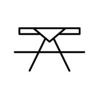 Picnic Table Vector Icon