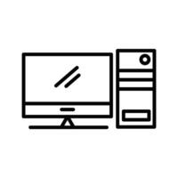 Computer Vector Icon