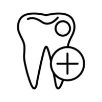 icono de vector de dentista