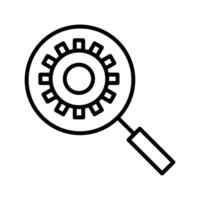 Intelligent Search Vector Icon