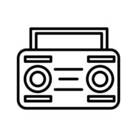 Cassette Player Vector Icon