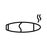 Cigar Vector Icon