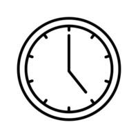 icono de vector de reloj