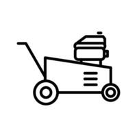 Lawn Mower Vector Icon