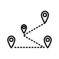 Route I Vector Icon