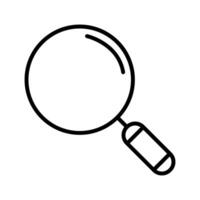 Magnifying Glass Vector Icon