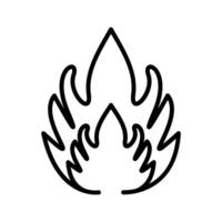 Flammable Material Vector Icon
