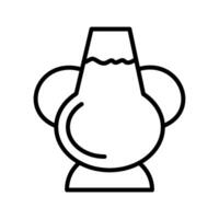 Antique Jar Vector Icon