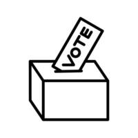 Giving Vote Vector Icon