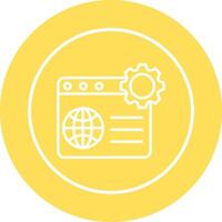 Web Optimization Vector Icon