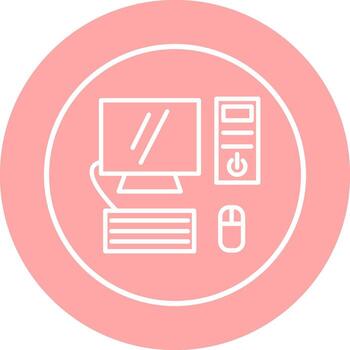Computer Vector Icon