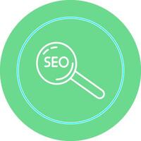 icono de vector de seo