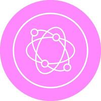 Atomic Structure Vector Icon
