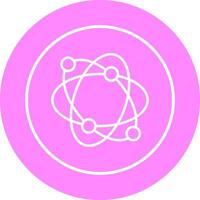 Atomic Structure Vector Icon