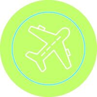 Plane Flying Vector Icon