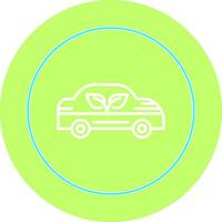 Ecology Car Vector Icon