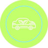 Ecology Car Vector Icon