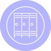 Lockers Vector Icon