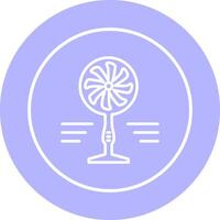 icono de vector de ventilador