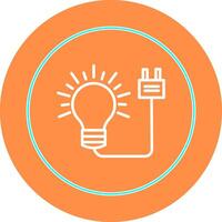 Electric Bulb Vector Icon