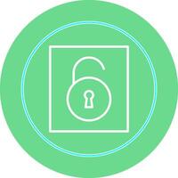 Open Lock I Vector Icon